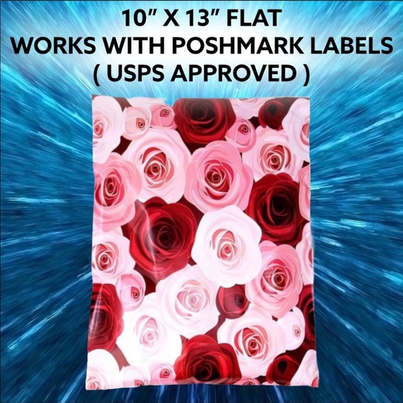 25 10X13 Pretty in Pink Bundle Poly Mailers FIRM - Picture 5 of 6